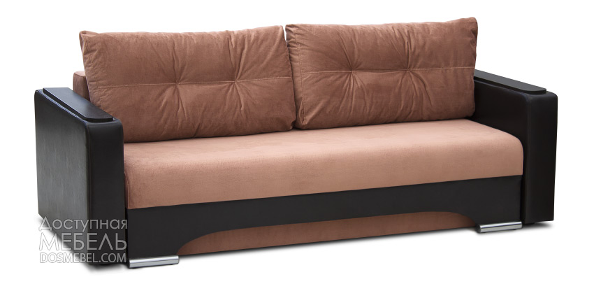 Лидер - прямой диван фабрики «Доступная Мебель»